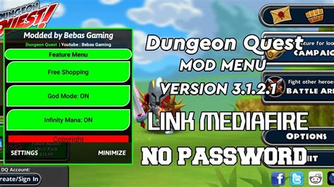 dungeon quest mod menu apk|Dungeon Quest v3.1.2.1 MOD APK (Free Shopping) Download .